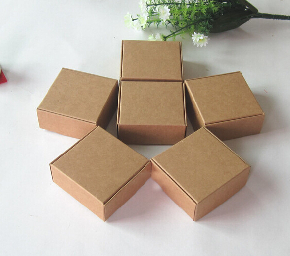 Custom Soap Boxes Handmade Kraft printing Cardboard handmade Paper Guest Soap Box Wholesale