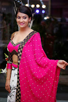 Akanksha Hot Photo Shoot In Pink Half Saree HeyAndhra