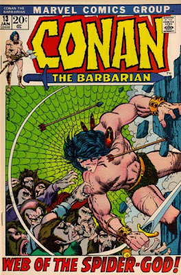 Conan the Barbarian #13, Web of the Spider-God, Barry Smith