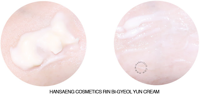Hansaeng Cosmetics RIN Bi-gyeol Yun Cream-review