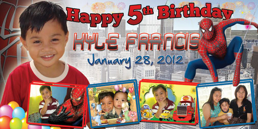 Naruto Birthday Tarpaulin zona naruto