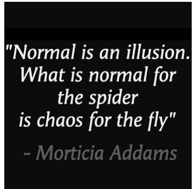 Normal is...... Normal