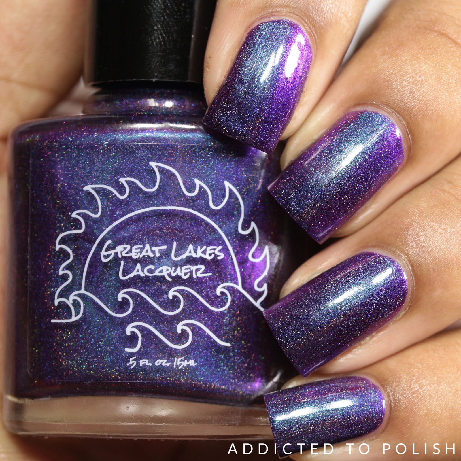 Addicted to Polish Great Lakes Lacquer Group Customs Swatches and Review