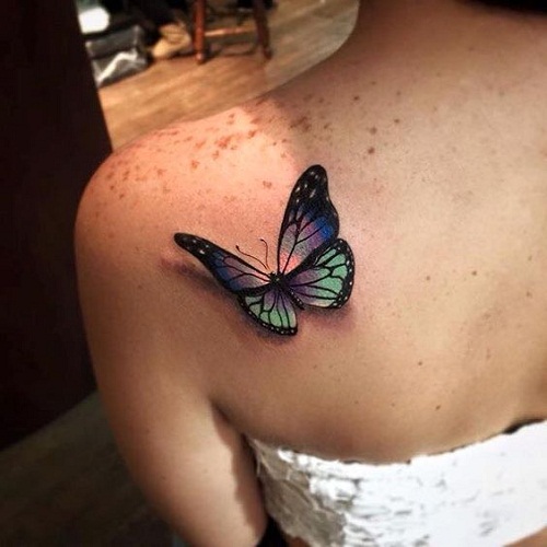 Tatuagens de borboleta para as mulheres Tatuagens de borboleta para as mulheres