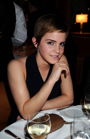 Emma Watson: Emma Watson at the Harvey Weinstein’s cocktail dinner honouring “The King’s Speech