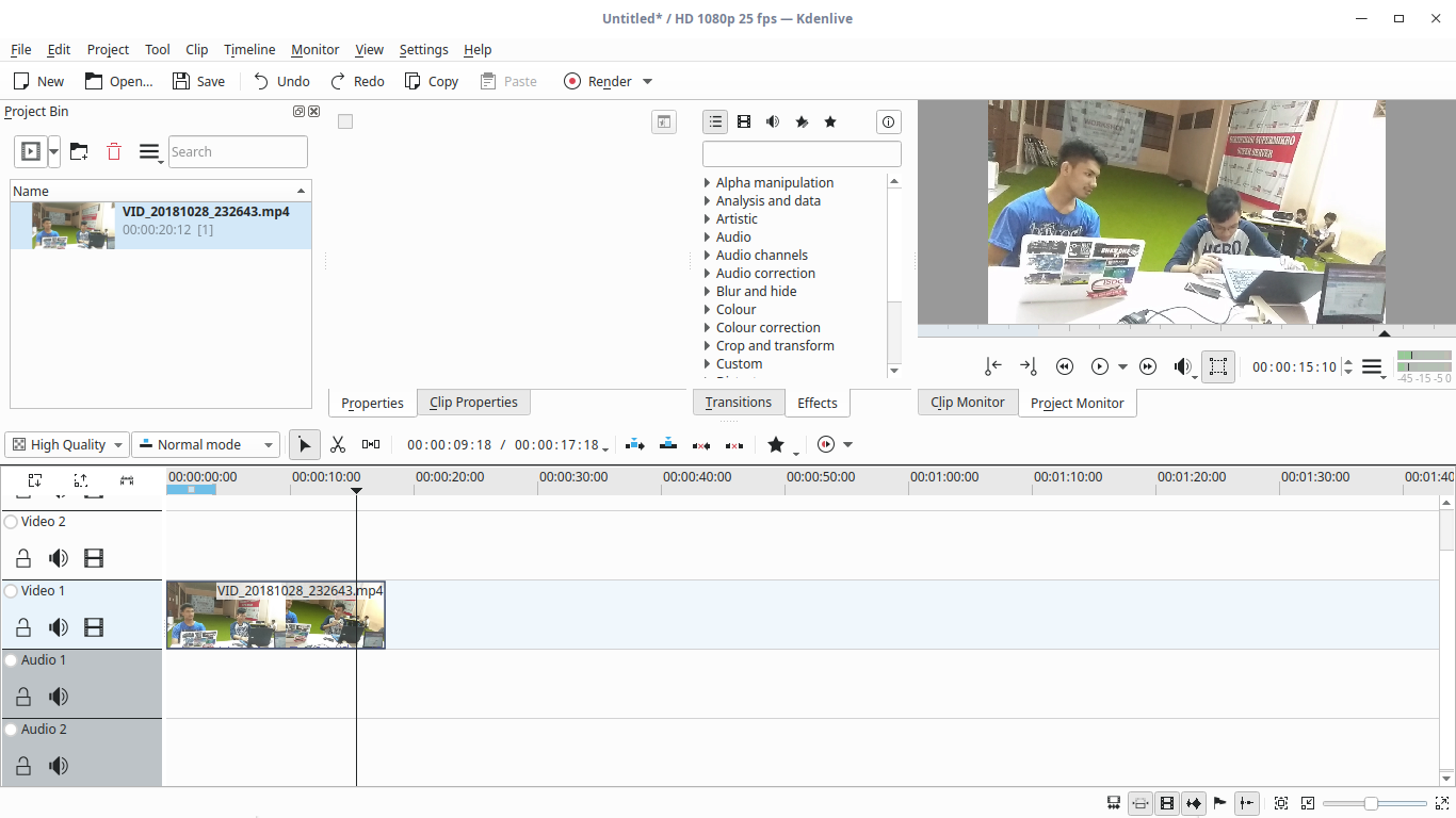 Cara Menambahkan Teks Di Video Pada Kdenlive Marendra
