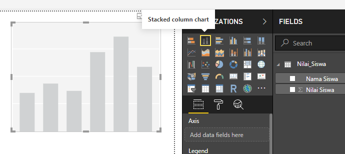 Power Bi Stacked Column Chart