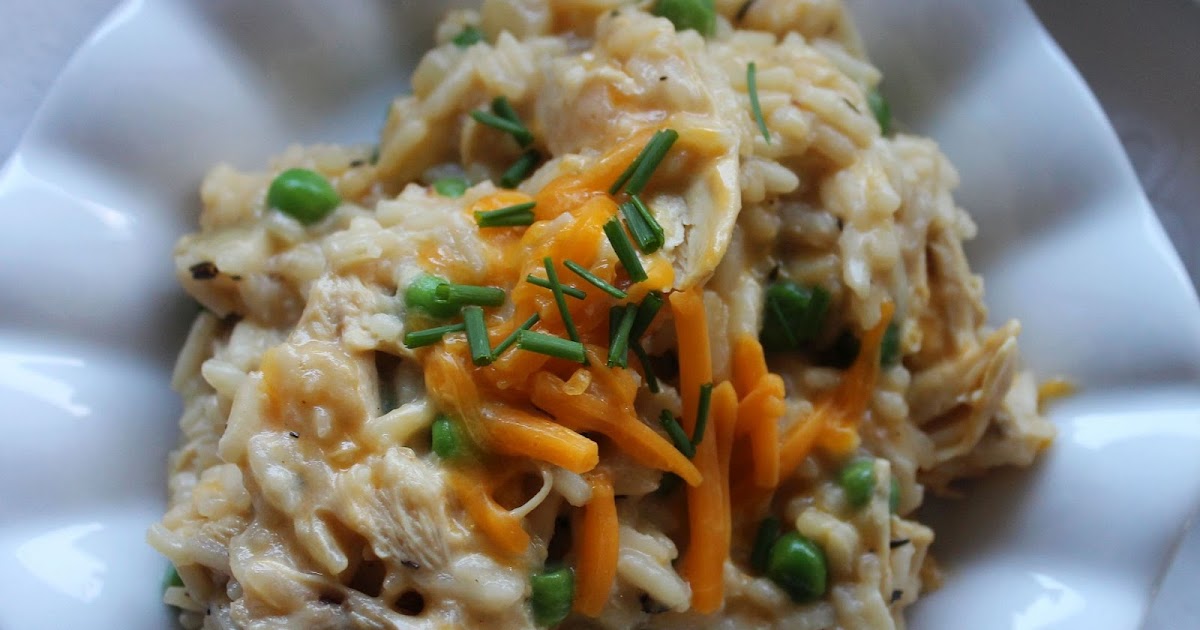 What A Dish! OnePot Creamy Chicken & Rice Casserole