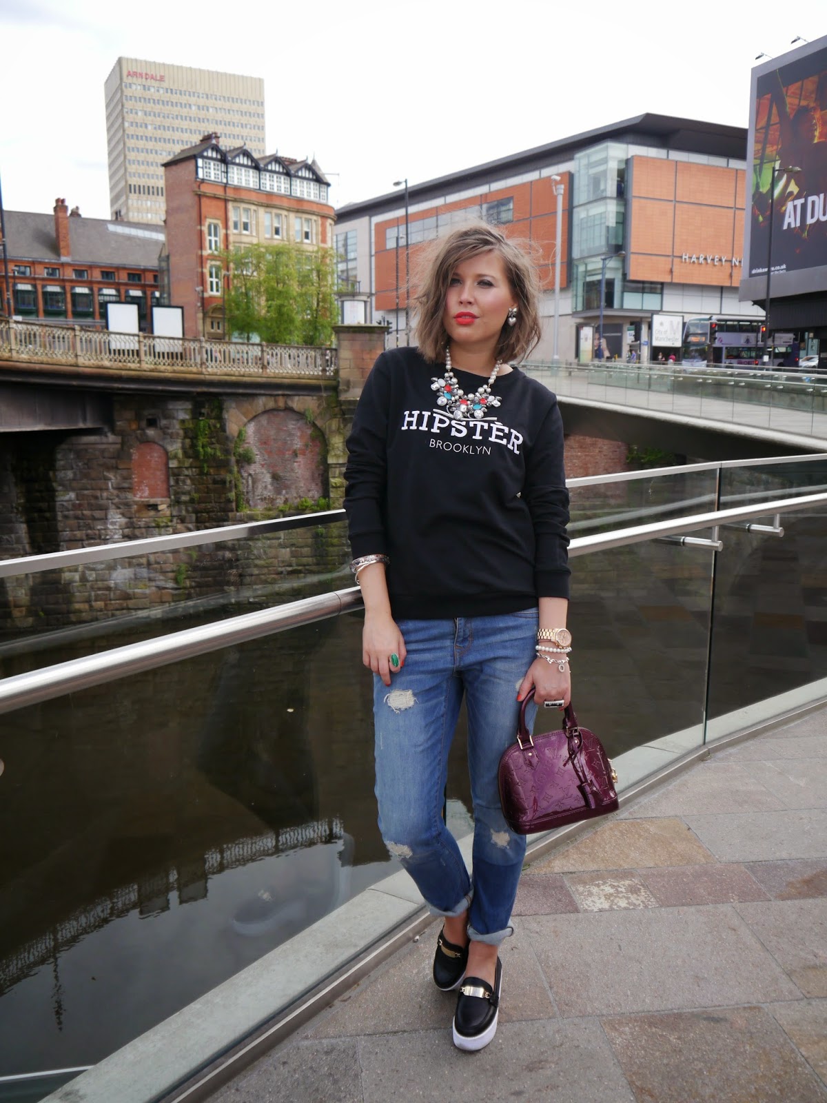 Glamorous Hipster in Manchester - Irena D World