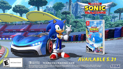 Team Sonic Racing Game Cover Nintendo Switch 1