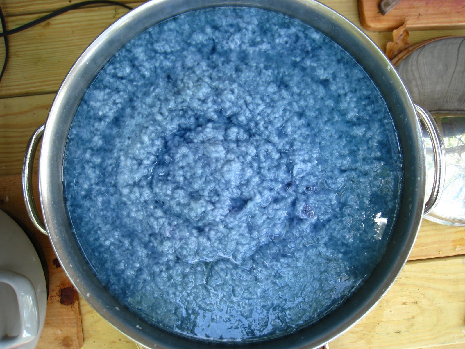 Honeysuckle Cottage and Wisteria Studio Cotton Rag Pulp Dyed with Red Cabbage Part 2