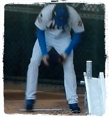 Robert Gsellman warmup Robert Gsellman groin crotch warm up