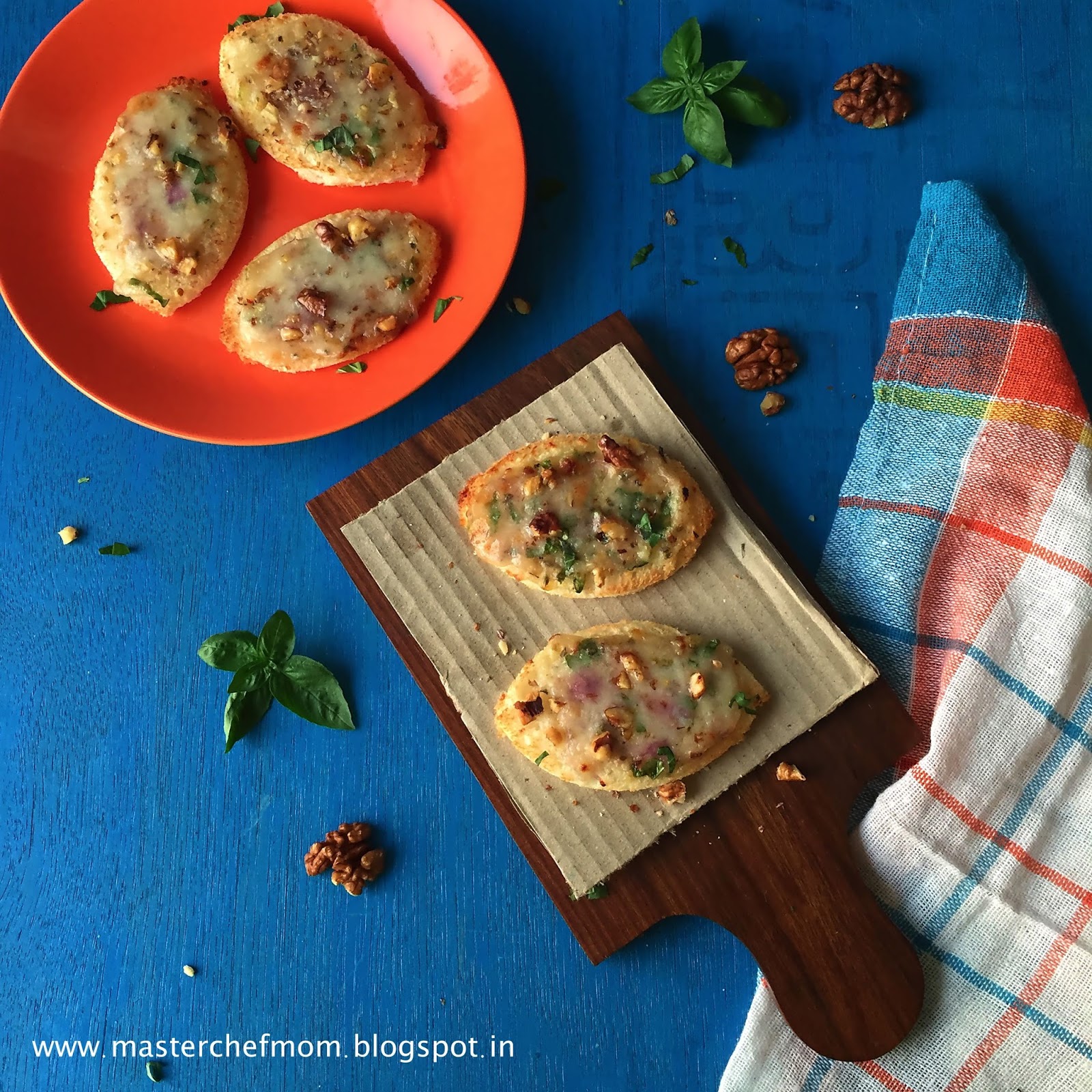 MASTERCHEFMOM Blue Cheese Walnut Toast Quick Snack Recipe After