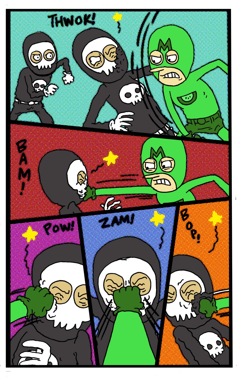 Melon Man Comics Melon Man in The MELON MEN FINAL CHAPTER!