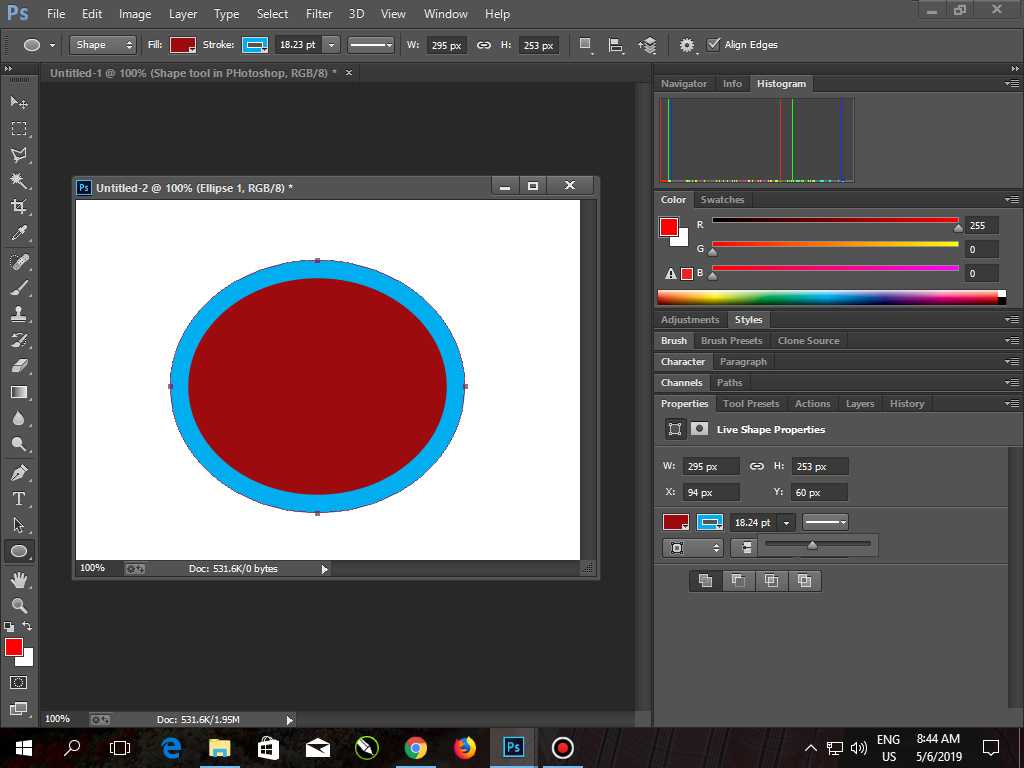 Shape tool Basics in