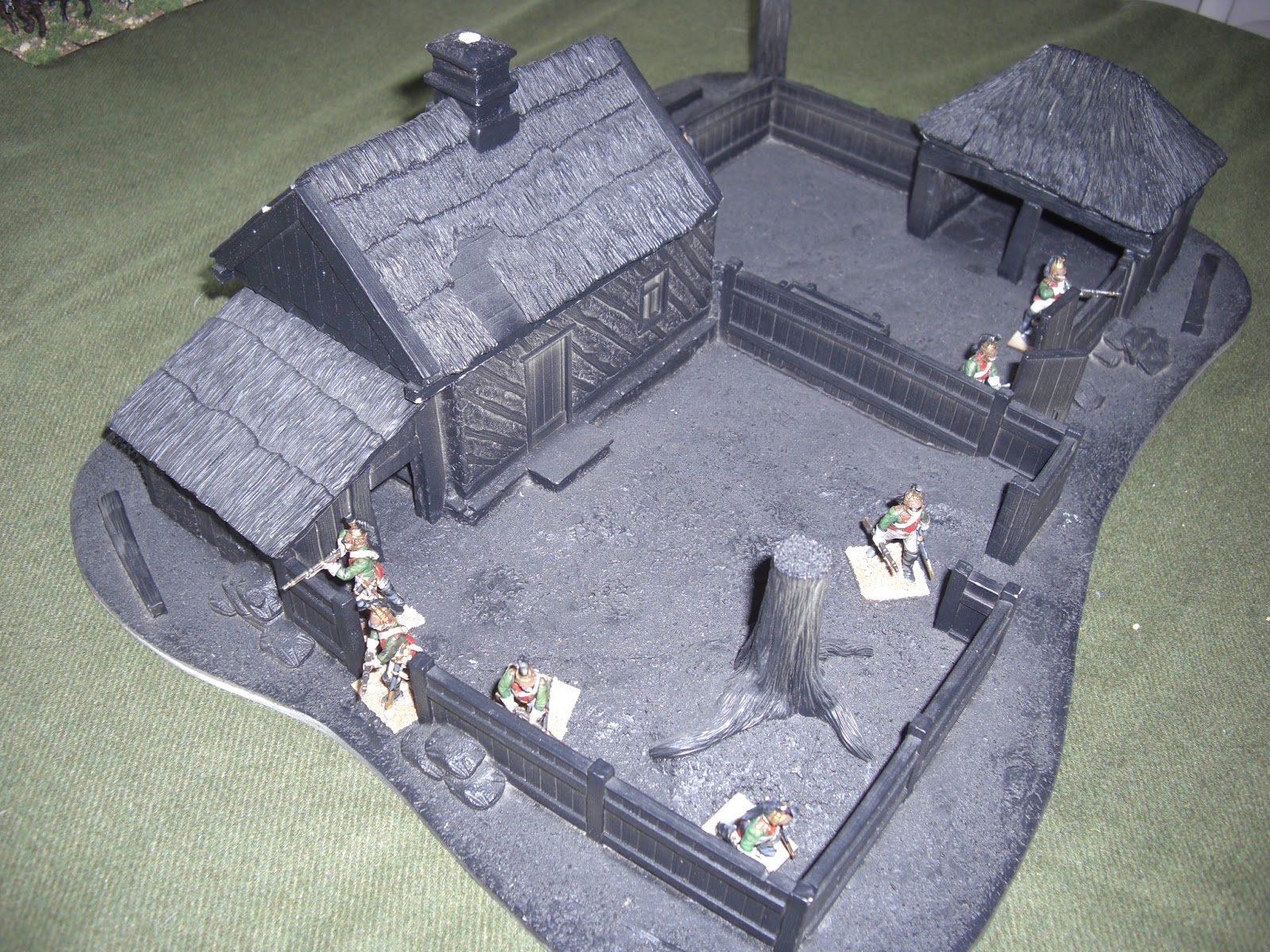 Miniature Painting Service from A BRUSH TOO FAR 28mm Farm building on ebay