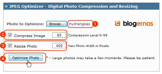 Cara Kompres Gambar di Situs JPEG Optimizer