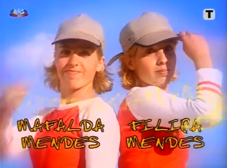 Atrizes Mafalda Mendes e Filipa Mendes
