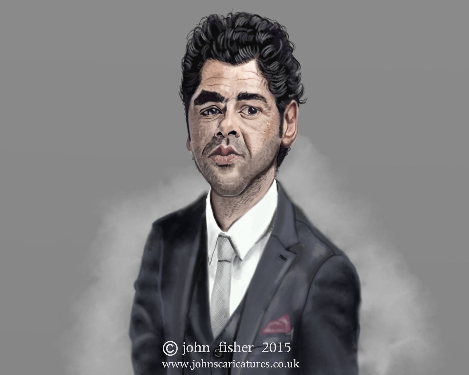 The Art of John Fisher: Jamel Debbouze..