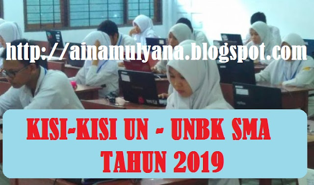 yaitu sebagai teladan pengembangan dan perakitan naskah soall uji nasional berstandar nas KISI-KISI USBN Sekolah Menengan Atas - MA TAHUN 2019 SEMUA MATA PELAJARAN