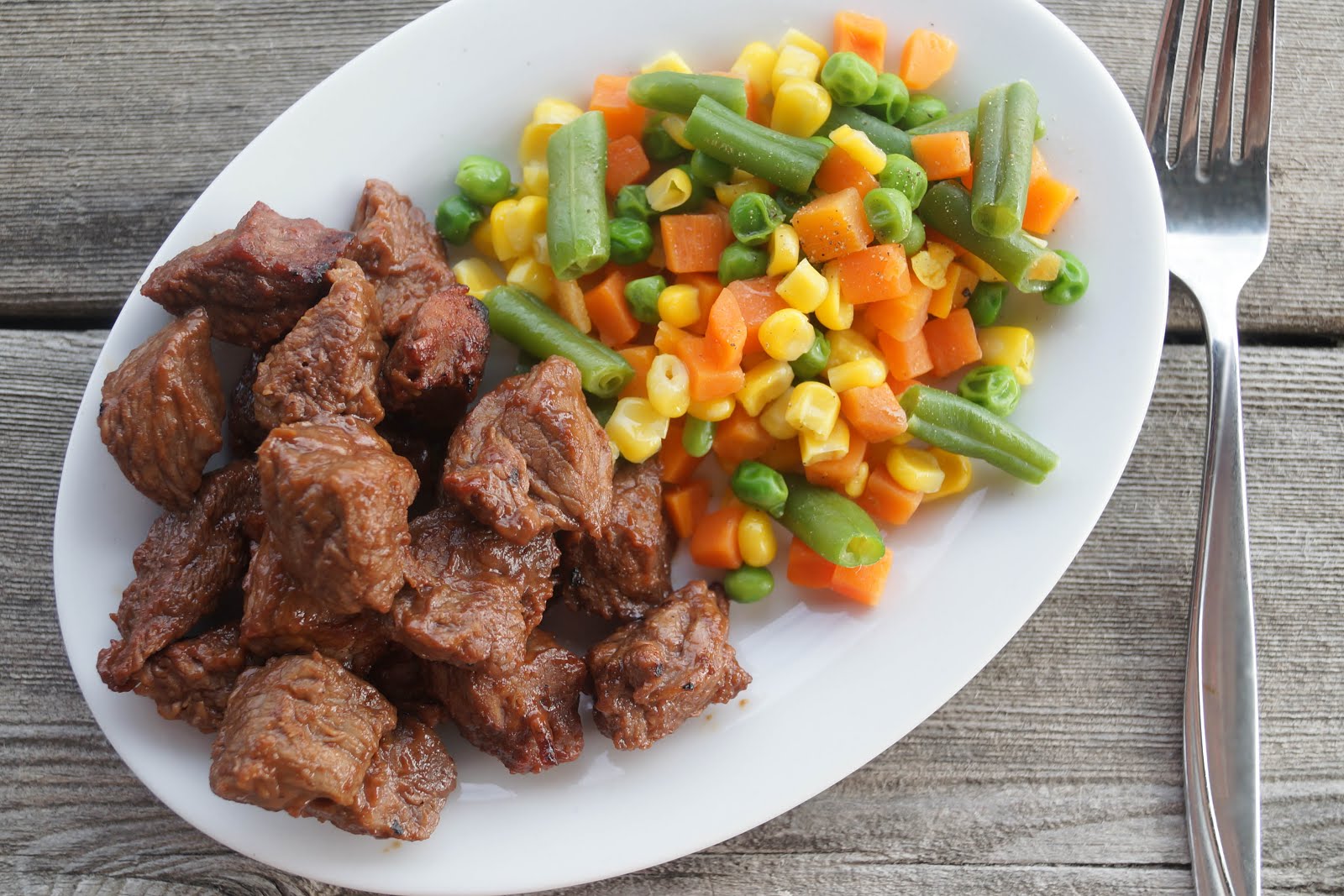 In the Kitchen with Jenny Marinated Steak Bites