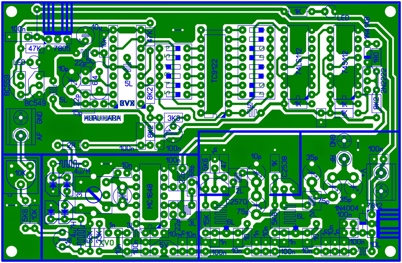 SUWOKO INDUSTRIES Exciter FM dengan Oscilator MC1648 E2