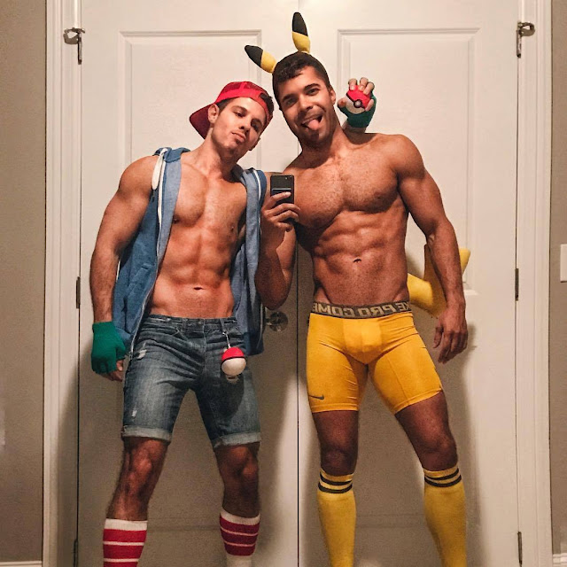 Gay black men in jockstraps