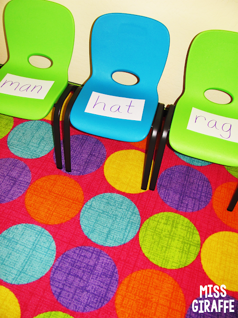 Musical reading chairs is my favorite reading game! Click for directions!