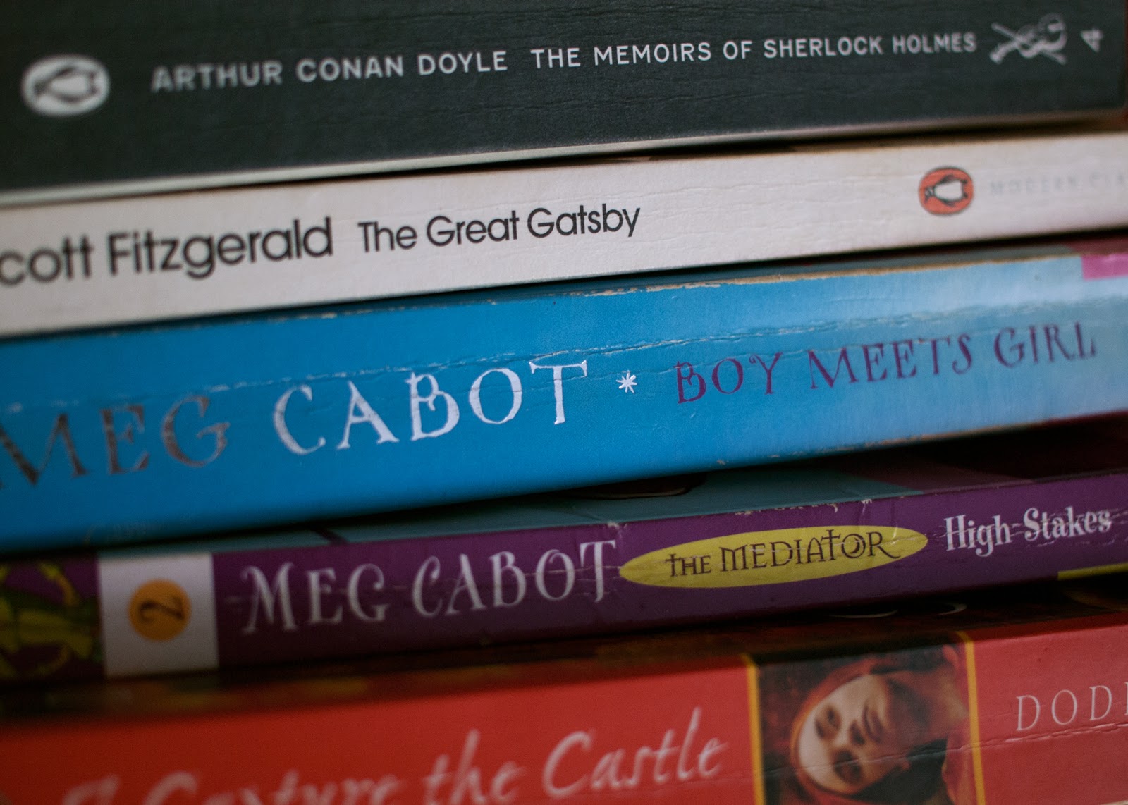 Features Breaking the Spine / Blogger's Bookshelf