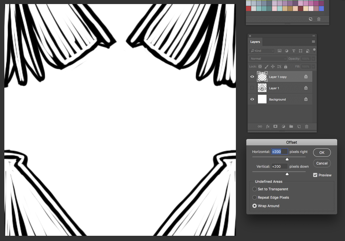 Repeating Patterns in (Part 1 Creating a Repeating Pattern)