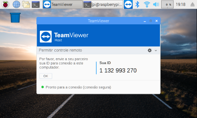 Usando TeamViewer na Raspberry Pi Usando TeamViewer na Raspberry Pi