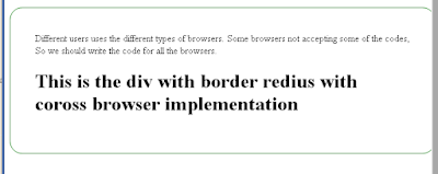 Css Border radius for all browsers