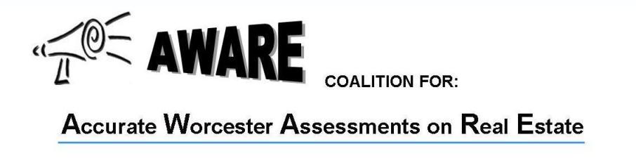 AWARE - Accurate Worcester Assessments on Real Estate