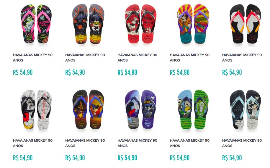 havaianas mickey 90th