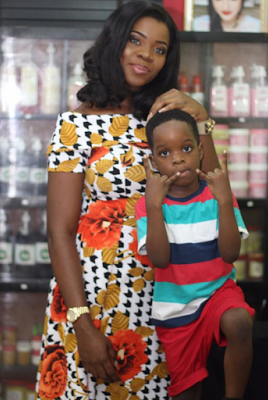 Wizkid baby mother and son