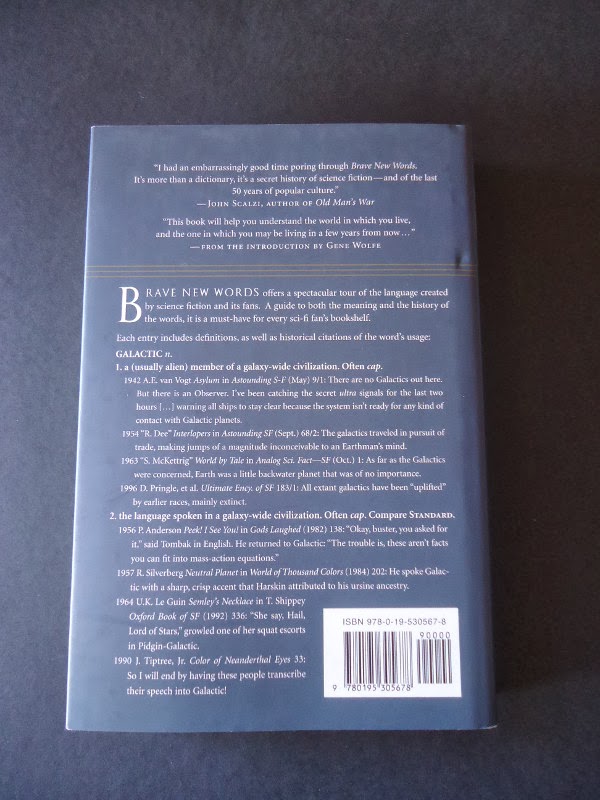 Brave New Words: the Oxford Dicitionary of Science Fiction