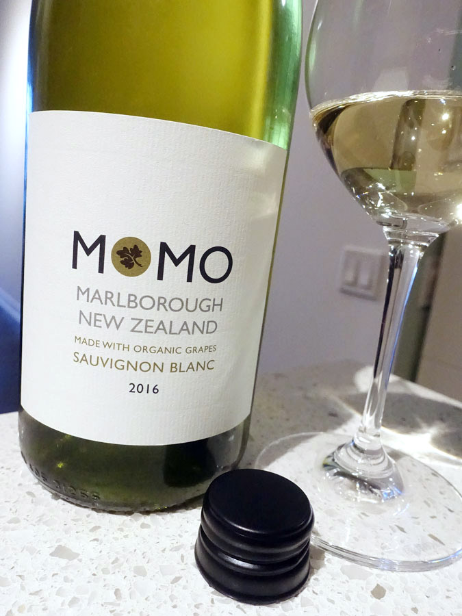 Momo Organic Sauvignon Blanc 2016 (90 pts)