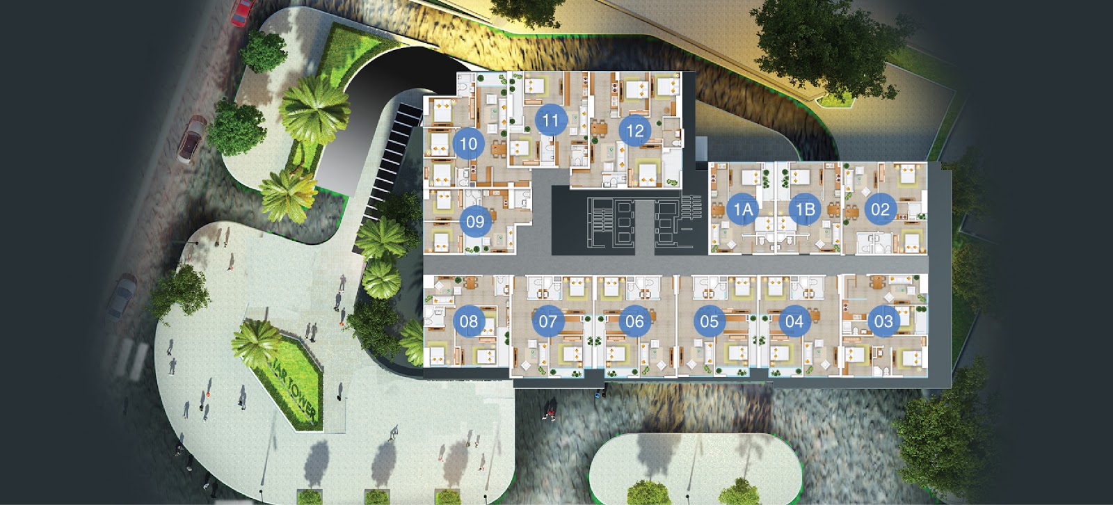Sơ đồ thiết kế 2D căn hộ FLC Star Tower Sơ đồ thiết kế 2D căn hộ FLC Star Tower