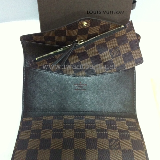 Louis Vuitton Josephine Wallet Damier Ebene N63018