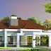 Sloped roof Kerala home bungalow 2200 sq-ft
