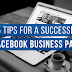 15 Tips For a Successful Facebook Business Page