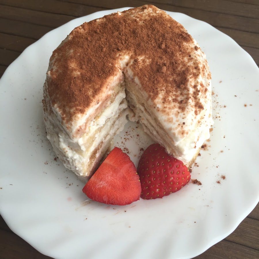 Tiramisú para dieta