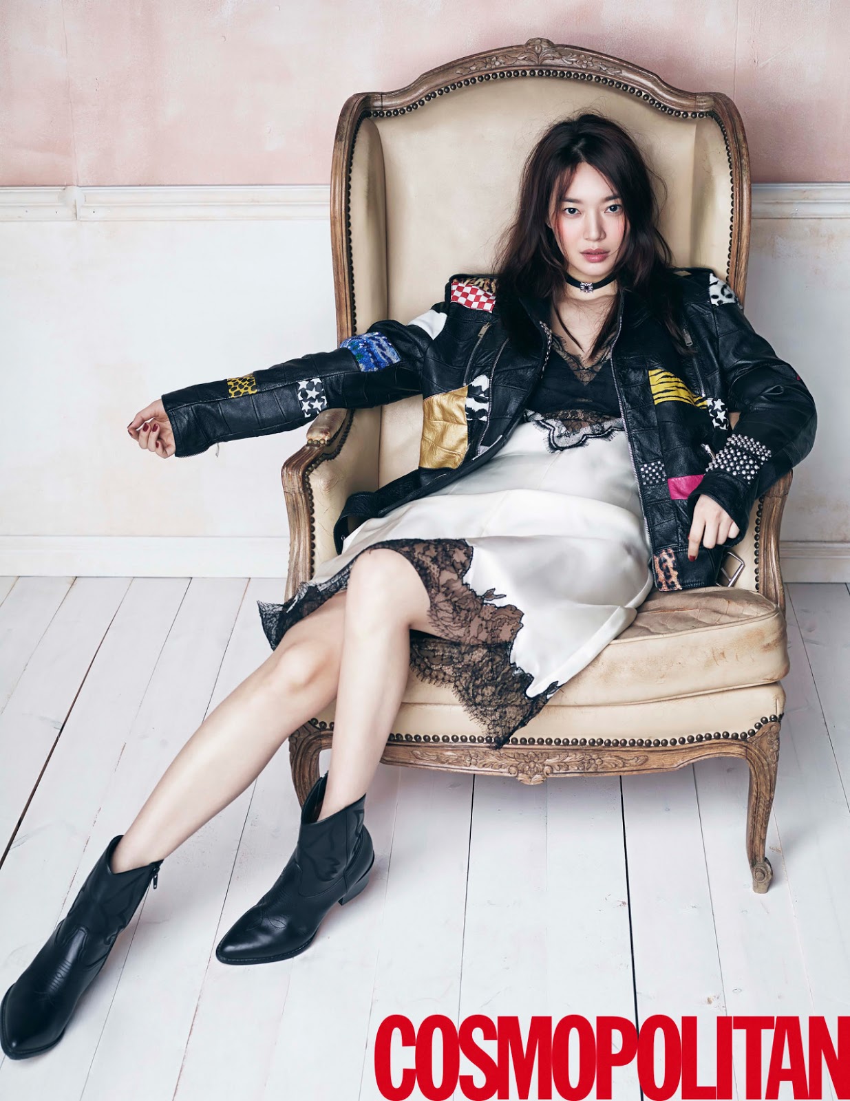 [Photoshoot] Shin Min Ah - Cosmopolitan March 2016 - Celebrity Photos