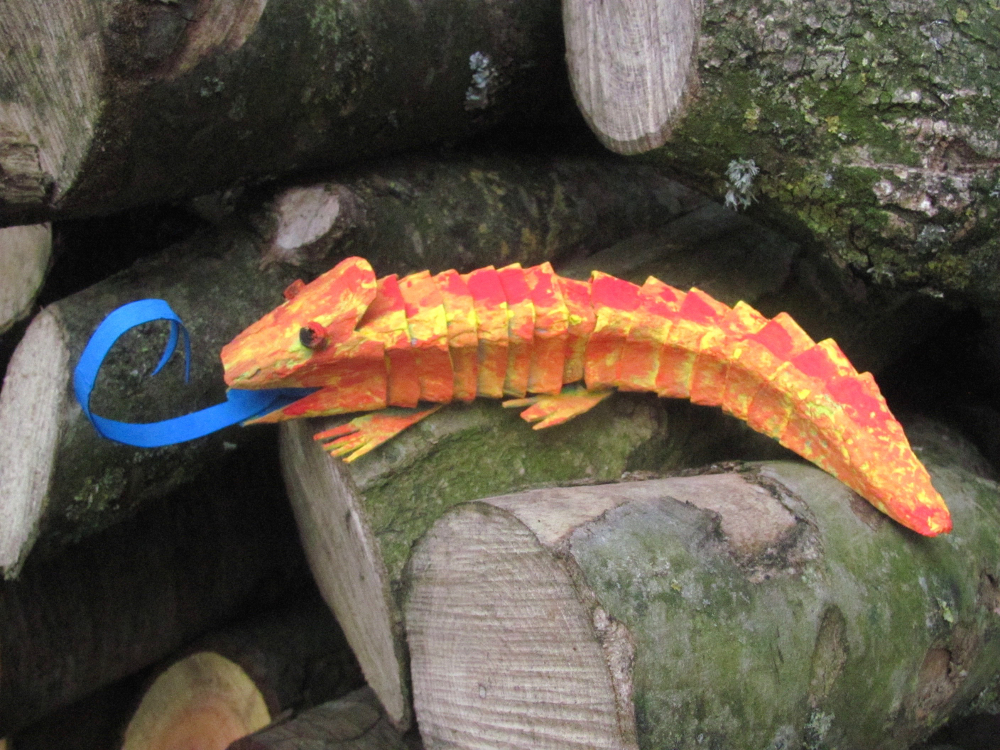 Jumble Tree Egg carton lizard