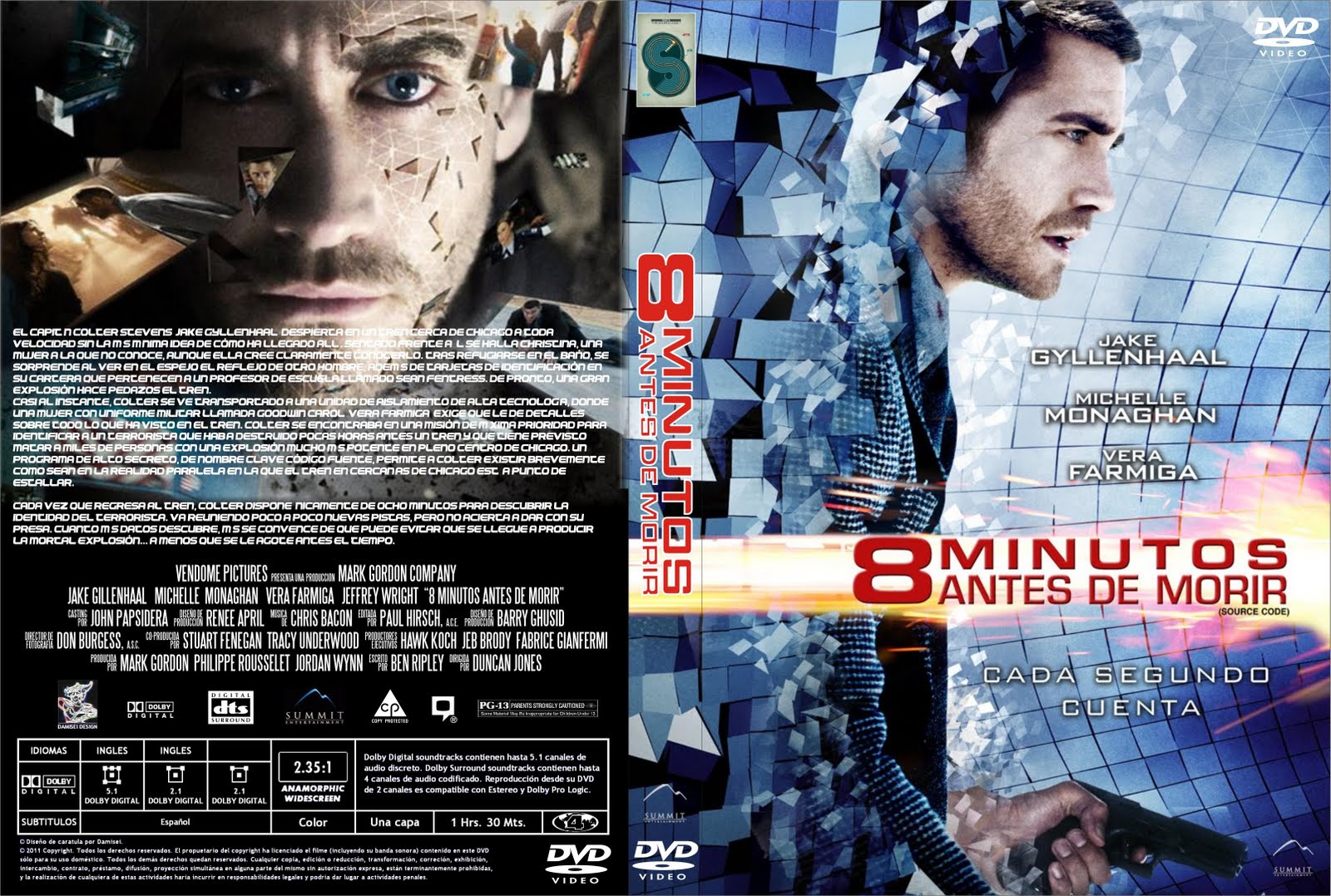 Peliculas en DVD 8 MINUTOS ANTES DE MORIR ESTRENO!! Peliculas en DVD 8 MINUTOS ANTES DE MORIR ESTRENO!!