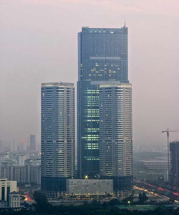 keangnam hanoi landmark tower - vietcombank tower - saigon times square