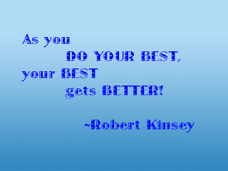 21st Century Keeper at Home: Robert's Quote