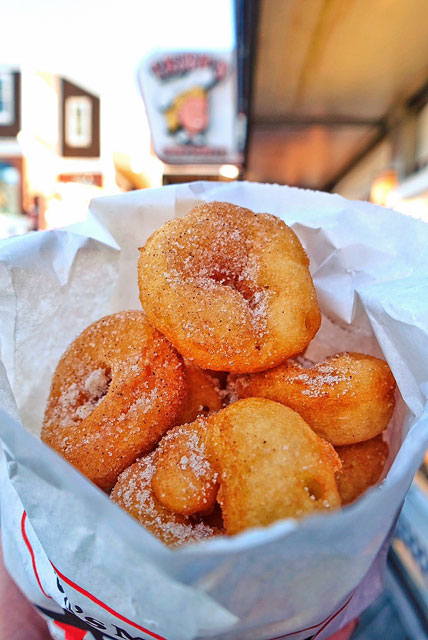 Trish's Mini Donuts - Pier 39 in San Francisco, CA - a MUST!