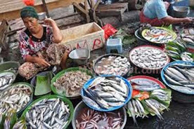 Sebagian masyarakat kota Ambon mulai beralih membeli ikan asing karena harga berbagai jenis ikan segar yang ditawarkan para pedagang di dua pasar tradisional sangat mahal.