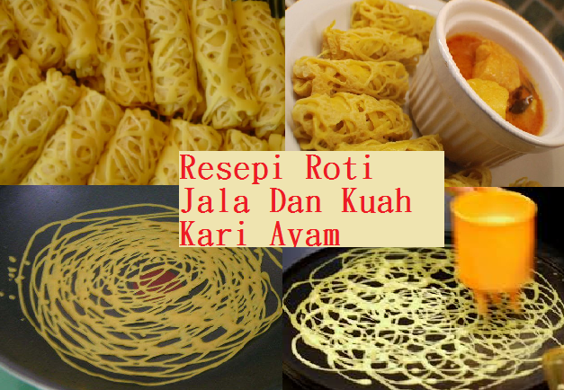 Resepi Roti Jala Dan Kuah Kari Ayam Yang Sedap Dan Lembut  JunaBlogg